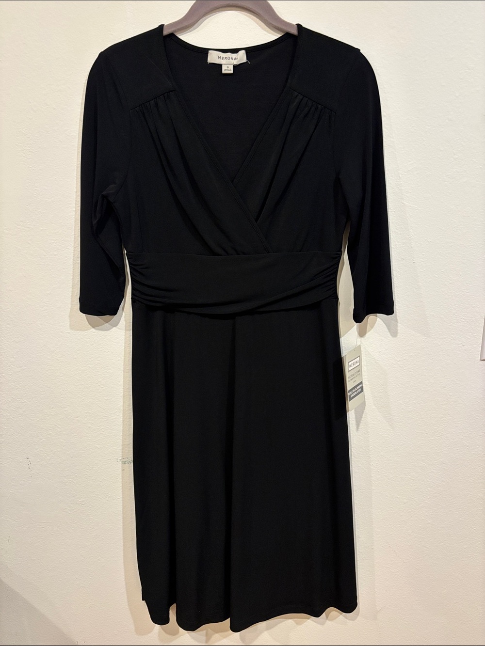NWT Merona Black dress. Size Small